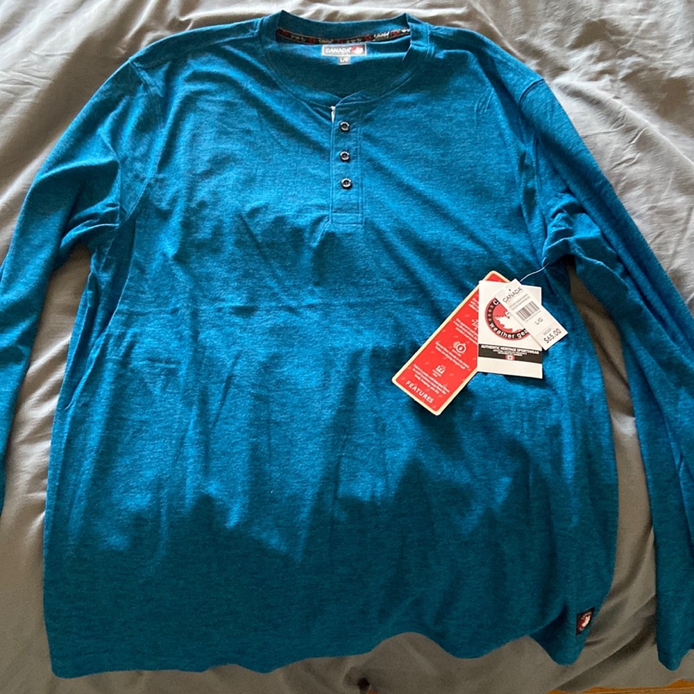 Canada Mens Long Sleeve shirt